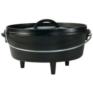 Lodge 2-Quart Cast Iron Camp Dutch Oven, L8CO3