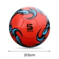 thumbnail image 3 of LJNYFDC Ballon de Soccer Ballon de Soccer Professionnel Résistant à l'Usure Imperméable Résistant aux Impacts Ballon de Soccer Extérieur pour Matchs Compétitions, 3 of 6
