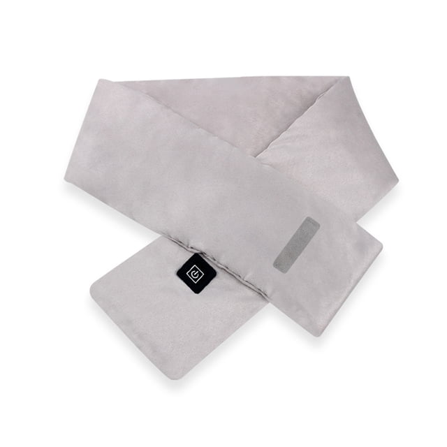 Toystoory Bufanda térmica Esquí al aire libre Ajustable 45-65 ℃ Bufandas térmicas Terciopelo portátil 5W Mantenimiento del calor Lavable en agua Suministros térmicos Silber-Grau Toystoory HA011636-03
