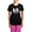 With Pink Pant, variant on CafePress - Shih Tzu Just One Dk Pajamas - Women's Short Sleeve Print T-Shirt and Pants Dark Cotton Pajama Set