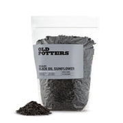 Old Potters Wildlife Black Oil Sunflower Seeds, 6 Pounds, for Birds and Wildlife, Non-GMO & USA Grown on Small Farms, 6 lbs