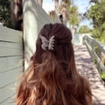 thumbnail image 5 of 4 Pcs Butterfly Hair Clips Claw Clips for Thick Hair for Hair Small Hair Clips for Women, Ideal Hair Accessory for Girls & Women (White Purple Blue Pink), 5 of 7