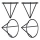 thumbnail image 1 of 4 Pieces Avocado Seed Growing Metal Stand for 3.15 Inch Wide Cup Root Seed Growing Stand Triangle Metal Stand for Seeds, 1 of 5