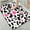 Black and White with Pink Hearts, variant on 1pc Mardi Gras Celebration Elements Bathroom Rug Bathroom Decor and Accessories- Durable,Anti Slip,And Quick Drying,Suitable For Indoor/outdoor Use - Perfect For Bathrooms,Bedrooms,Kitchens