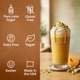 thumbnail image 4 of Syruvia Coffee Syrup, Pumpkin Pistachio Flavored Syrup for Drinks, Lattes, and Desserts – 25.4 fl oz, 4 of 6