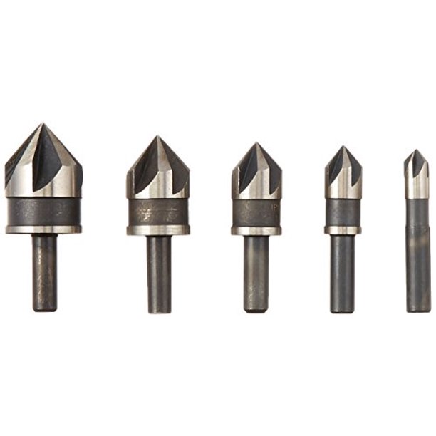 IRWIN IRWIN Tools 1877791 Black Oxide Countersink Drill Bit, 5-Piece Set