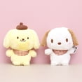 thumbnail image 3 of Sanrio Peluche Chien pudding 11cm avec Porte-Clés, 3 of 3