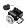thumbnail image 4 of Shoe Mount,Screw Camera Monitor Mount Head Cold Adapter Alloy 1/4 Cold Adapter Alloy Inch Screw Camera Head Cold Adapter 1/4 Inch Screw Alloy 1/4 Inch Monitor Led Fill Monitor Mount Head, 4 of 6