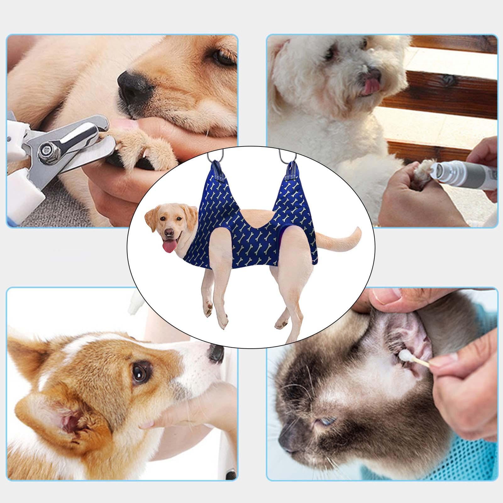 Dog Hammock for Grooming Restraint Bag Dog Lift Harness Pet Grooming Hammock M Walmart
