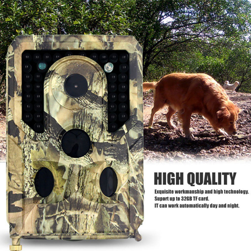 Trail Game Camera Night Vision Motion Activated Hunting 12MP 1080P Outdoor Video 