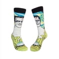 thumbnail image 3 of Frankenstein's Monster Socks from the Sock Panda (Adult Large - Men's Shoe Sizes 8-12), 3 of 5