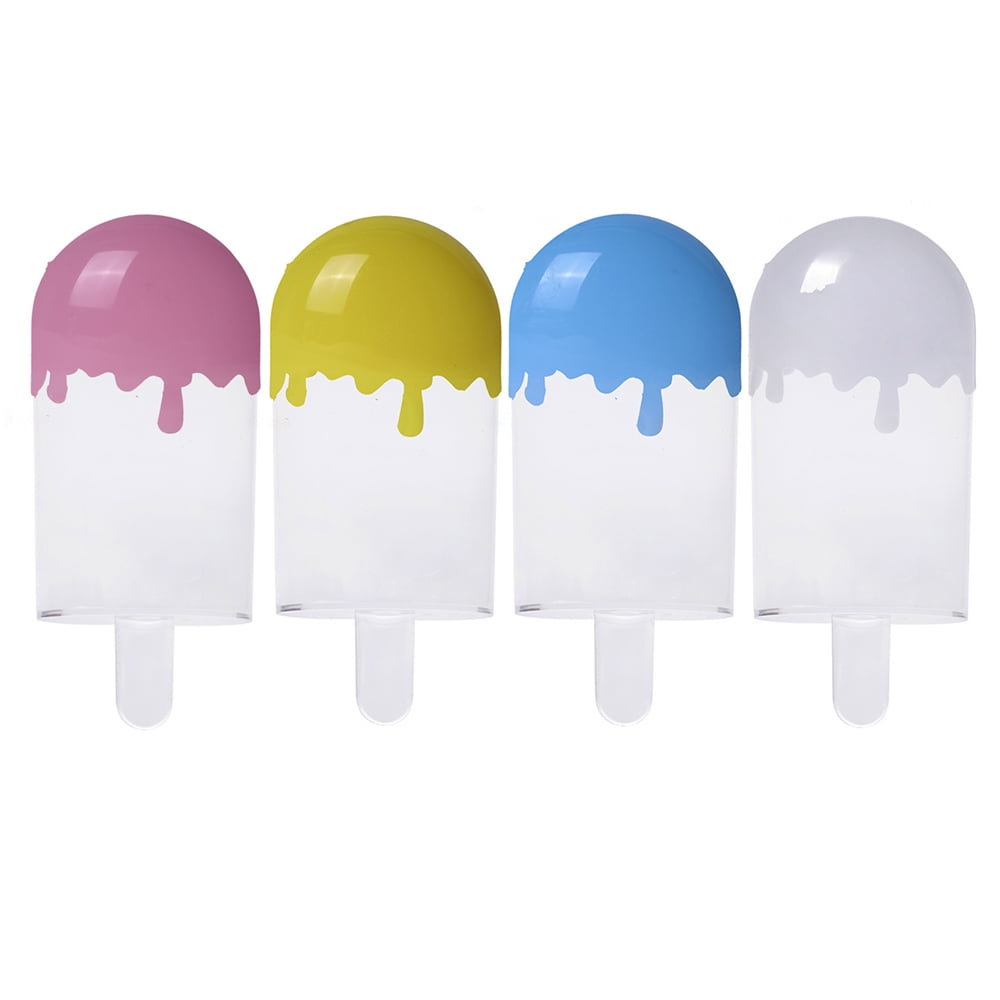 12pcs Creative Plastic Ice Cream Candy Box Wedding Sweet Favor Party Gift Case 