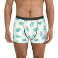 thumbnail image 4 of Wukai Turtle Print Men’s Underwear Breathable Boxer Briefs,&nbsp;Moisture Wicking & Breathable-XX-Large, 4 of 7