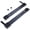 Black, variant on QueMer Strong Retractile Casters For Safe Washer Placement