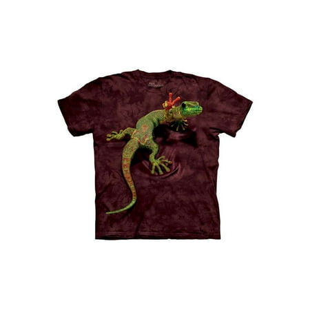 Lizard Tie - Gecko Lizard Peace Out Sign Big Boys T-Shirt Tee