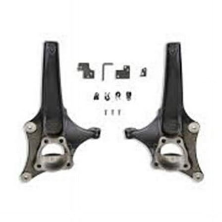 Maxtrac Suspension MXT701935 3.5 in. Factory Replacement Lift Spindle with Brake Line Extension Brackets