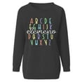 thumbnail image 4 of Womens Oversized Sweatshirts Long Sleeve Letter Printed Tops Crew Neck Comfy Fall Winter Pullover 2025 Fashion Outfits Clothes, 4 of 4