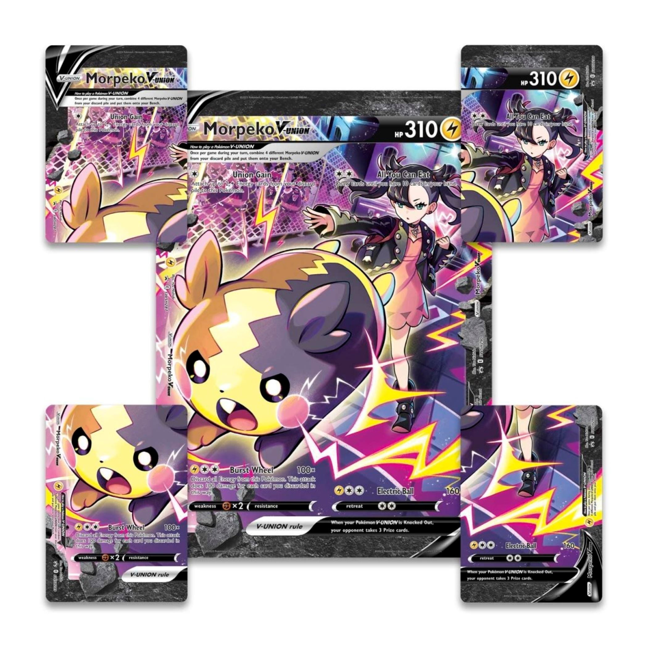 Pokemon Trading Card Games Crown Zenith Premium Playmat Collection -  Morpeko V-Union