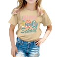thumbnail image 1 of TZEWGL T-Shirts pour Fille Garçon Imprimé Col Rond Manches Courtes Vêtements pour Enfants Taille 5-6T, 1 of 6
