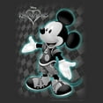 thumbnail image 2 of Men's Kingdom Hearts 1 King Mickey  Graphic Tee Charcoal 2X Large, 2 of 5