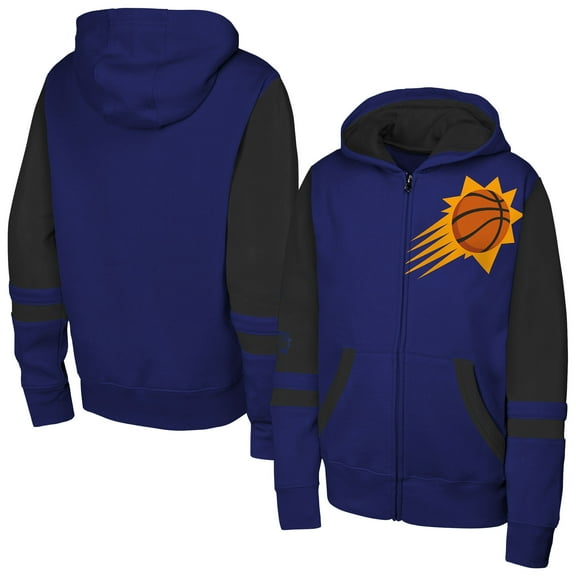 Youth Outerstuff Purple Phoenix Suns Straight to the League Full-Zip Hoodie
