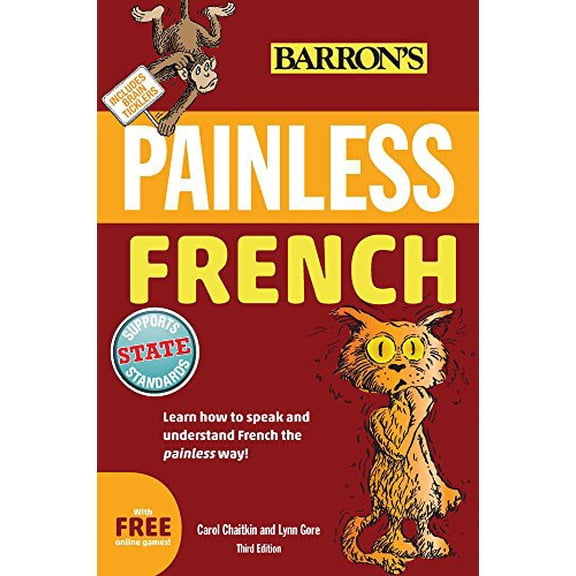Pre-Owned Painless French (Barron's Painless Series) (French and English Edition) (Paperback) 0764137352