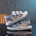 thumbnail image 6 of WAVSUF Kids Boys Casual Sandals Round Toe Lightweight Anti Slip Summer Beach Vacation Shoes Gray Size 12.5 Little Boys, 6 of 9