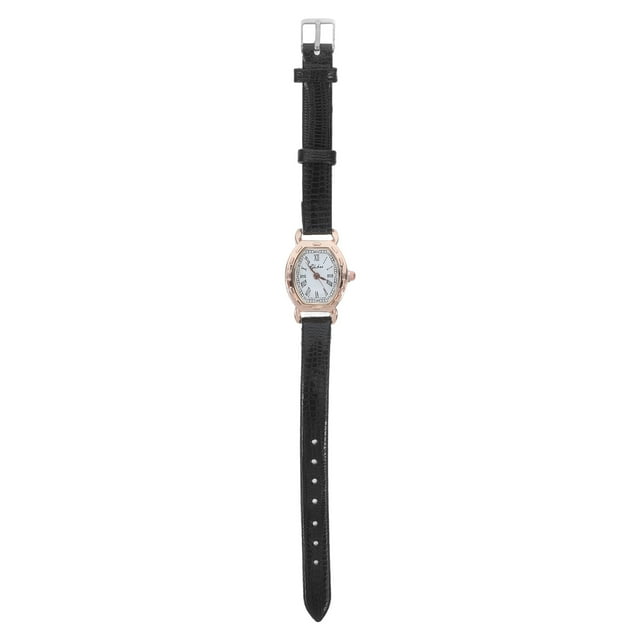 Señora Reloj de cuarzo Reloj de pulsera de moda con correa Reloj retro de mujer para niña