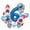 6, variant on 14pcs Astronaut Space Party Decorations - Rocket Theme Balloons with 32-Inch Blue Number Balloon for Kids' Birthday Celebrations