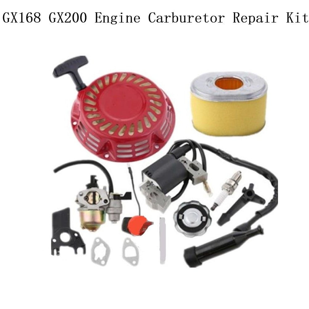 Fuel Filter Carburetor for Honda Gx168 Gx200 200 Gx160 5.5Hp Gas Engine Kit
