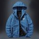 thumbnail image 5 of Parkas Abrigos Acolchados Masculinos Estampados Chaqueta de Plumón con Capucha para Hombre Acolchado Tendencia 2024 en Promoción Acolchado Invierno Exterior Nuevo y Corea Frío, 5 of 5