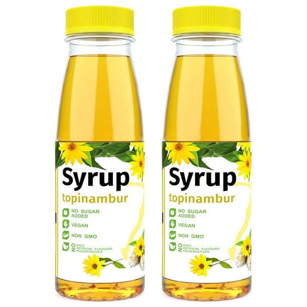 Jerusalem Artichoke Syrup 2 Pack - Topinambur Syrup no Sugar Added