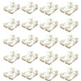 thumbnail image 1 of Clips para cables con fuerte gestión de cables autoadhesivos, soporte para cables para TV y PC, organizador adhesivo, 40 Uds., 1 of 6