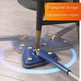 thumbnail image 2 of Trapeador de limpieza ajustable giratorio de 360 grados LIUYMXG Trapeador triangular con mango largo, 2 of 5