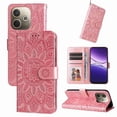 thumbnail image 4 of Funda tipo cartera GANGXUN para OPPO A5 Pro , diseño girasol, cuero PU, soporte, cierre magnético, tarjetero, 4 of 5