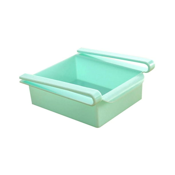 Cesta organizadora de frutas para refrigerador de cocina con caja de almacenamiento
