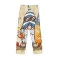 thumbnail image 5 of Balery Hello Summer Cute Gnome print Men's Pajama Pants,Ultra Lightweight Pjs,Lounge Pant-X-Large, 5 of 9