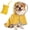 L, variant on Dog Raincoat XXL Double Layer Waterproof Adjustable Pet Jacket