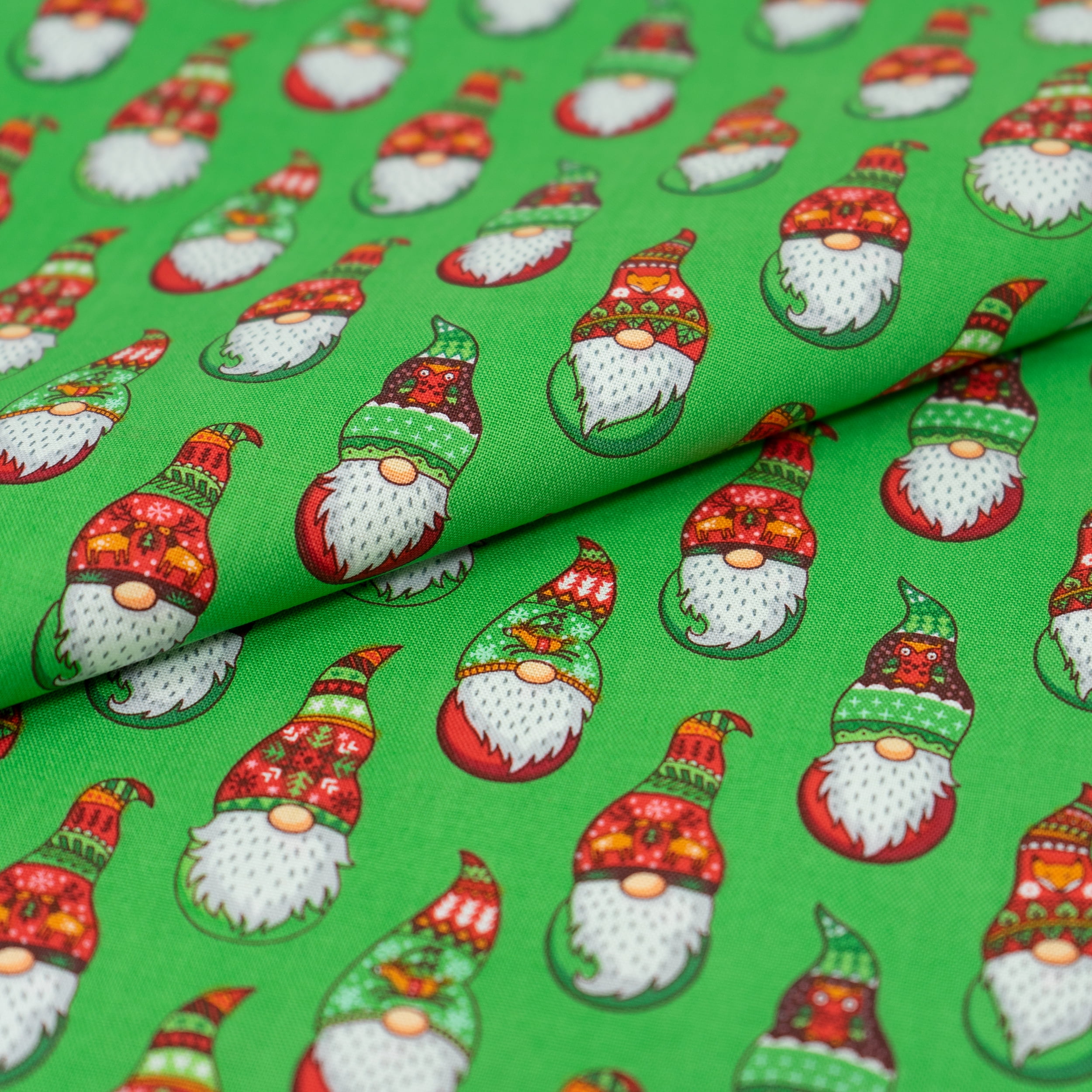 Red Green Christmas Plaid Flannel Fabric DT-3151-8F-1