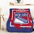 thumbnail image 2 of The Northwest Group  New York Rangers 46" x 60" Dimensional Micro Raschel Plush Throw Blanket, 2 of 2