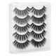 thumbnail image 2 of Ficarrico Juego de 5 pares de pestañas postizas tridimensionales, maquillaje diario, pestañas postizas gruesas y rizadas (003), 2 of 8