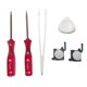 thumbnail image 1 of Kit de herramientas de reparación de controlador de juego 6 en 1, Sensor de Joystick analógico 3d, destornilladores cruzados Y basculantes con pinza para Ns Swicth, 1 of 5