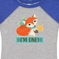 thumbnail image 4 of Inktastic 1st Birthday Woodland Fox 1 Year Old Boys or Girls Baby Bodysuit, 4 of 5