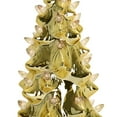 thumbnail image 3 of Gold Ceramic Table Top Christmas Tree (13, Multicolor Lights), 3 of 5