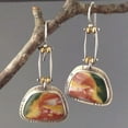 thumbnail image 2 of EOEMY 925 Silver Turquoise Fashion Earrings Ear Hook Women Wedding Dangle Drop Jewelry-#Style 14, 2 of 3