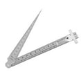 Stainless Steel Welding Taper Gauge Depth Ruler Hole Inspection Tool