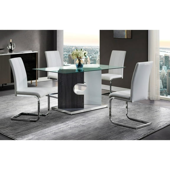 D915 WHITE DINING CHAIR