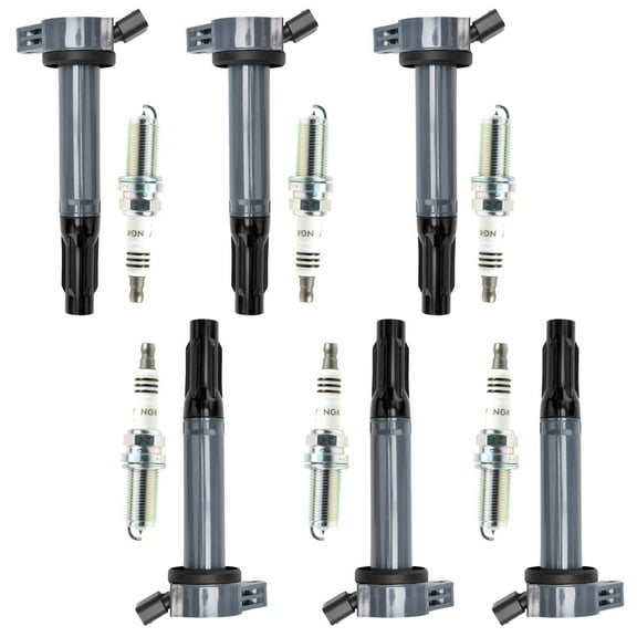 Ignition Coil and NGK Iridium Spark Plug Compatible with Toyota 4Runner Camry RAV4 UF487