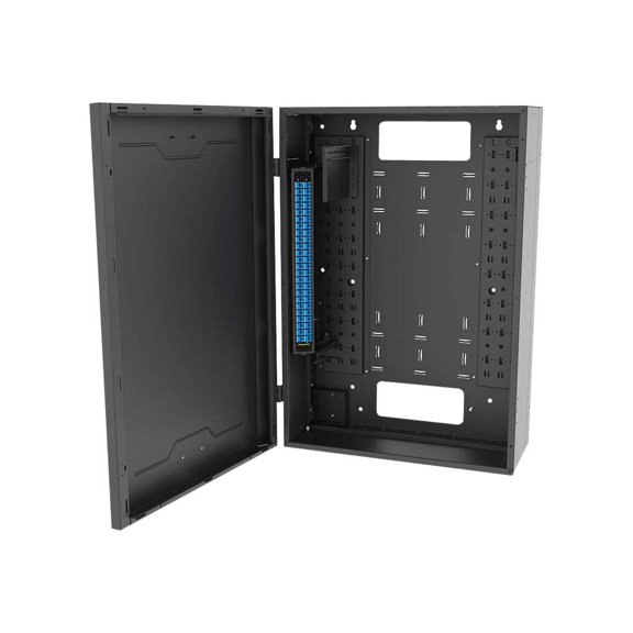 Legrand Zero RU Patch Panel Mounting Kit for Vertical Wall-Mount Cabinet - Patch panel mounting kit - black - 0U