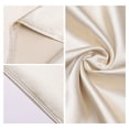 thumbnail image 2 of REGALWOVEN 1 Pcs Breathable Pillow Case with Envelope, Satin Pillowcases for Hair and Skin Champagne Queen, 2 of 7